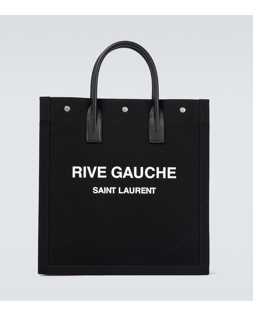 Saint Laurent Rive Gauche fabric tote bag