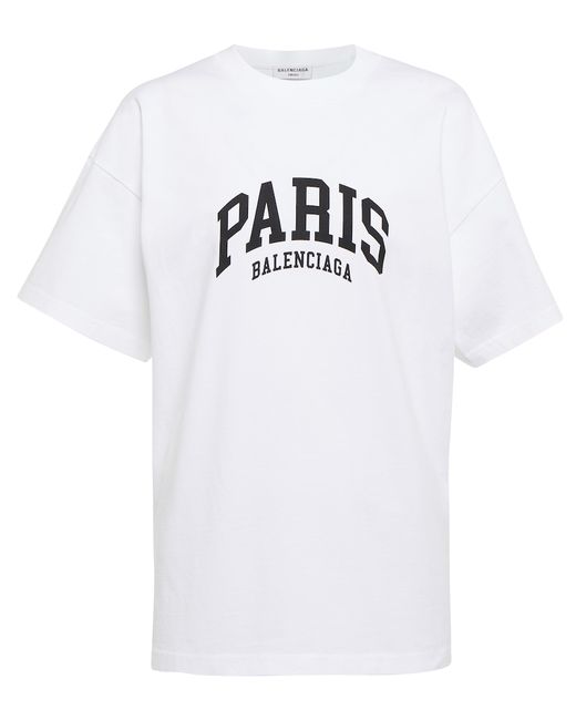 Balenciaga Cities Paris cotton T-shirt