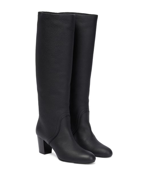 Miu Miu Leather knee-high boots
