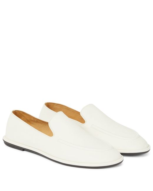 The Row Canal leather loafers