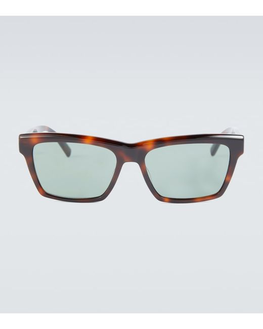 Saint Laurent Rectangular acetate sunglasses