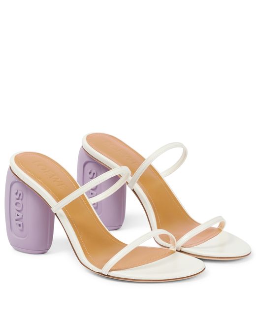 Loewe Soap leather sandals
