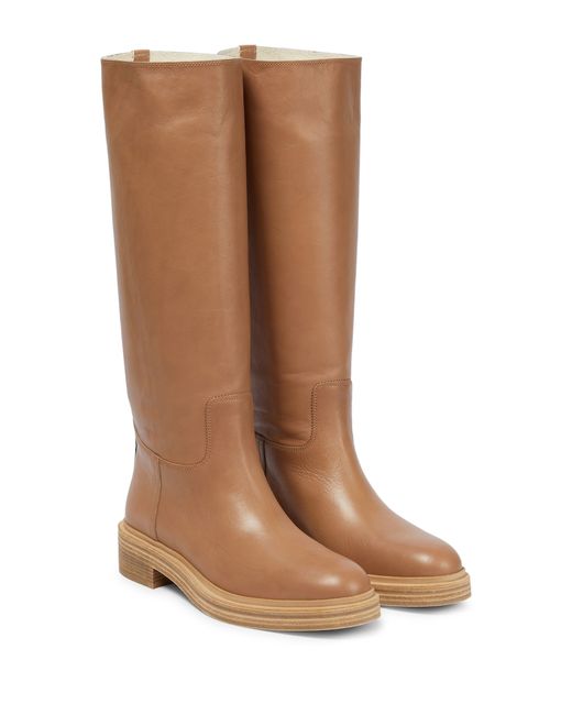 Brunello Cucinelli Leather riding boots