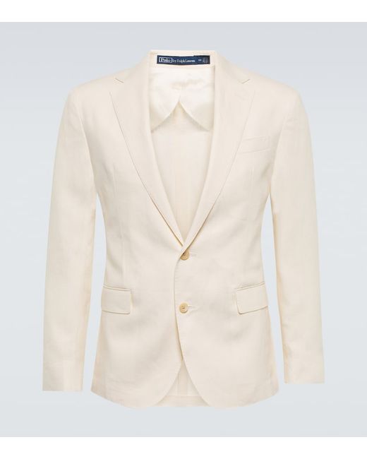 Polo Ralph Lauren Single-breasted linen blazer