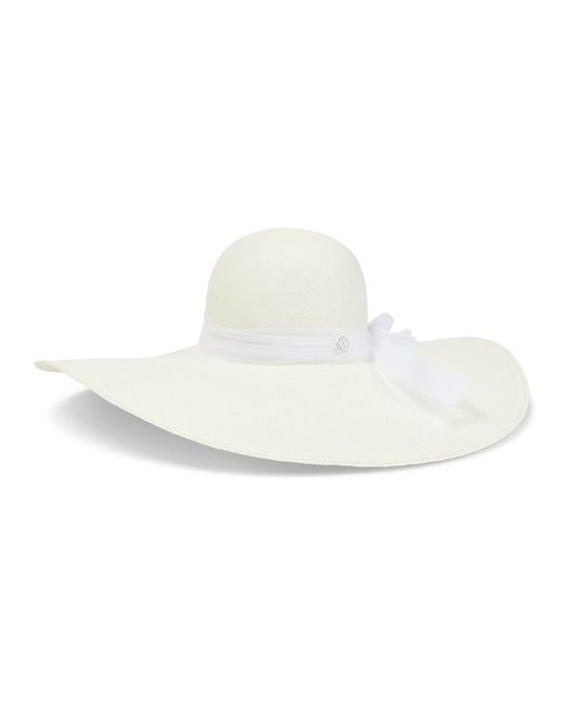 Maison Michel Bridal Blanche summer hat