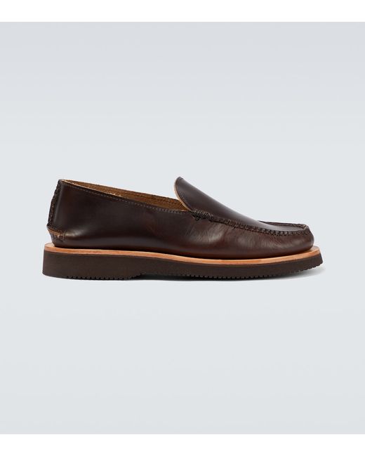 Yuketen Native Slip-On leather loafers