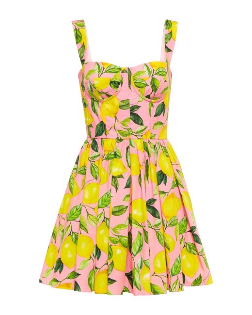 Dolce & Gabbana Exclusive to Printed cotton dress