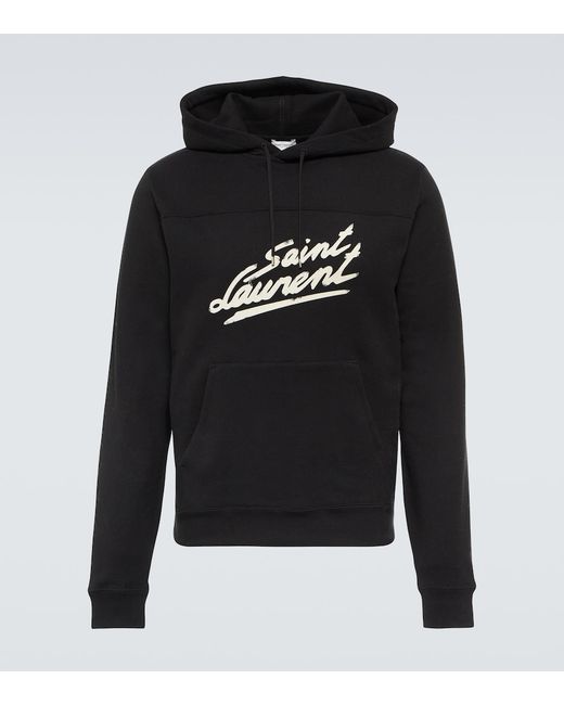 Saint Laurent 50s Signature cotton hoodie