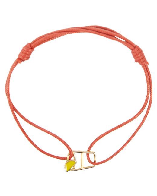 Aliita 9kt gold cord bracelet