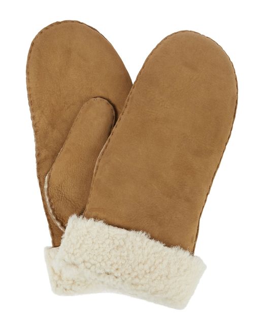 Isabel Marant Mulfi shearling-lined leather mittens