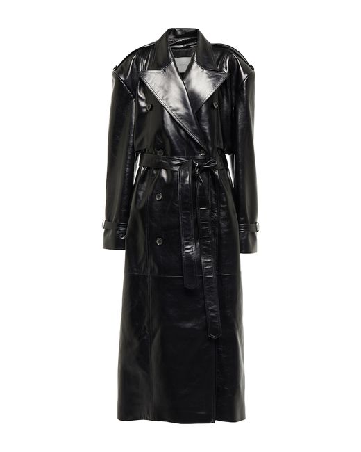 Magda Butrym Leather trench coat
