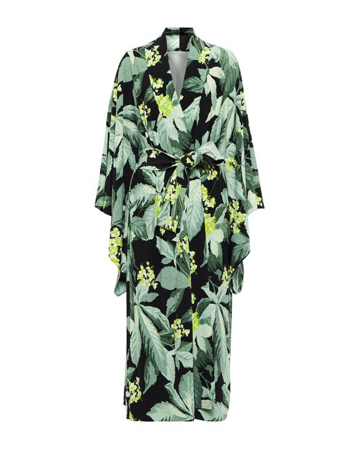 Norma Kamali Printed robe