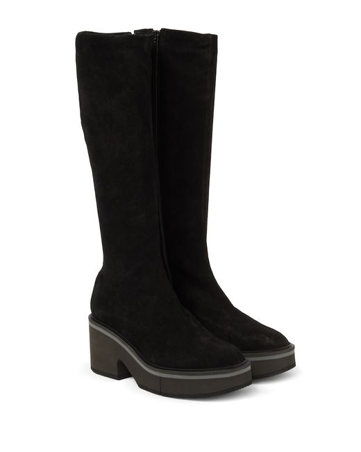 Clergerie Anki suede knee-high boots