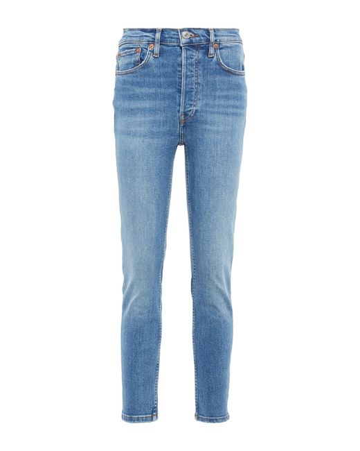 Re/Done High-rise skinny jeans