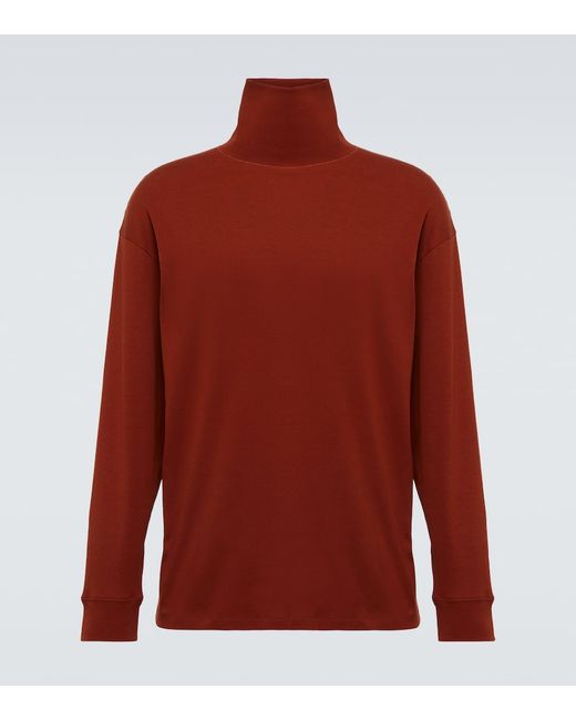 Lemaire Exclusive to Cotton jersey turtleneck top