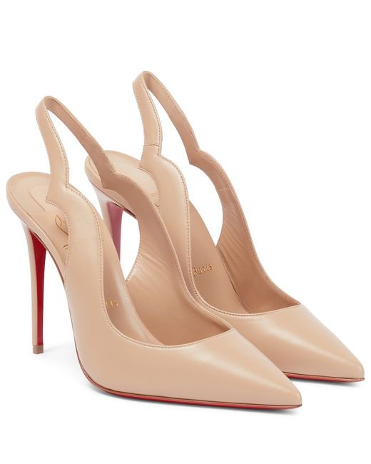 Christian Louboutin Nudes Hot Chick leather pumps