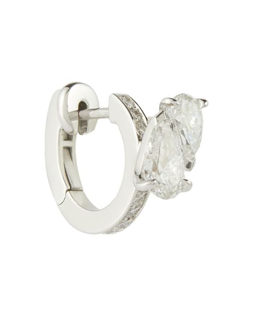 Repossi Serti Sur Vide 24kt single earring with diamonds