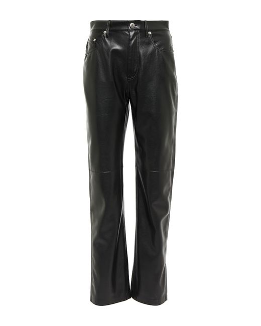 Nanushka Vinni faux leather straight pants