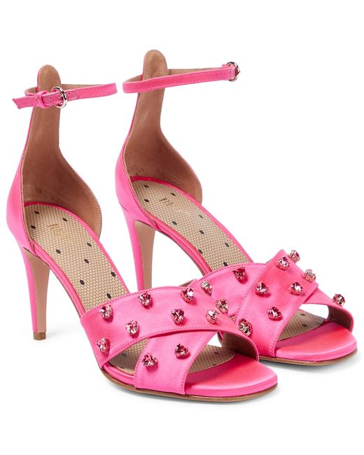 Redv Embellished satin sandals