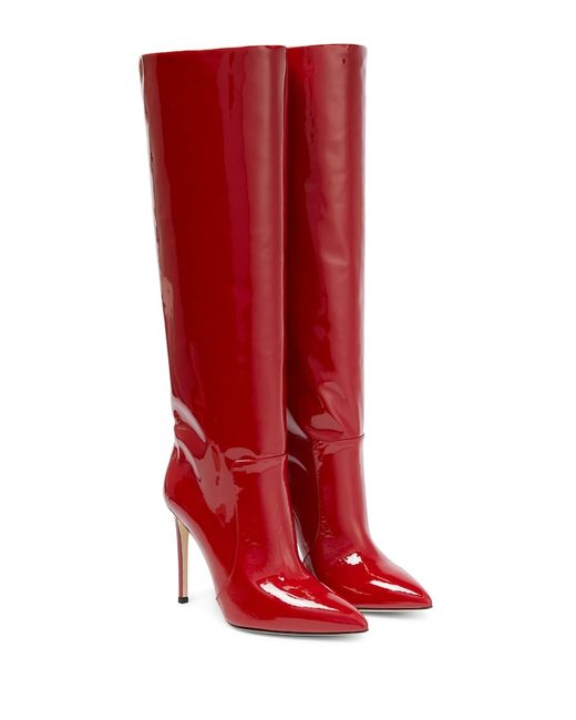 Paris Texas Patent leather knee-high boots