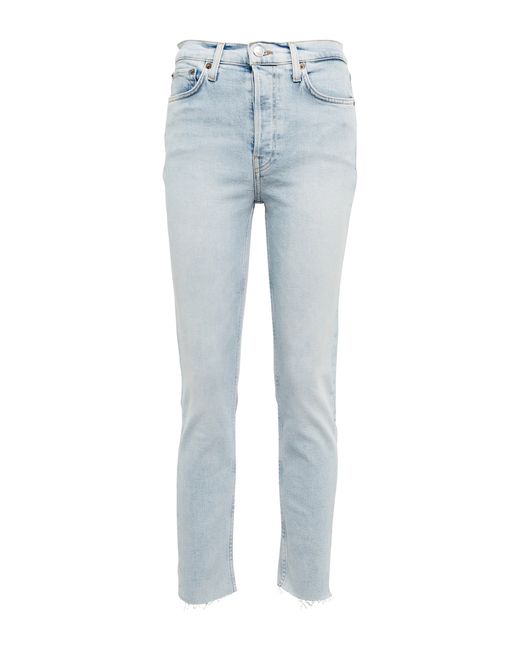 Re/Done 90s high-rise cropped skinny jeans