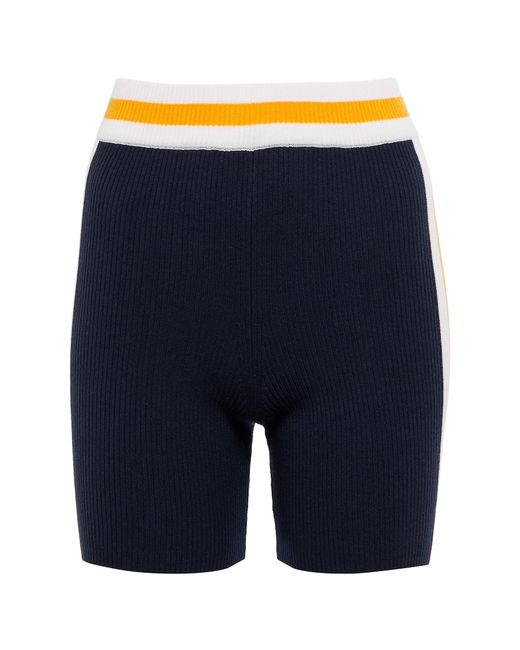 The Upside Norfolk Lucia ribbed-knit shorts