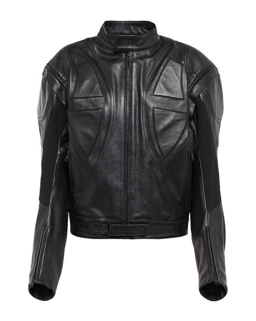 David Koma Leather jacket