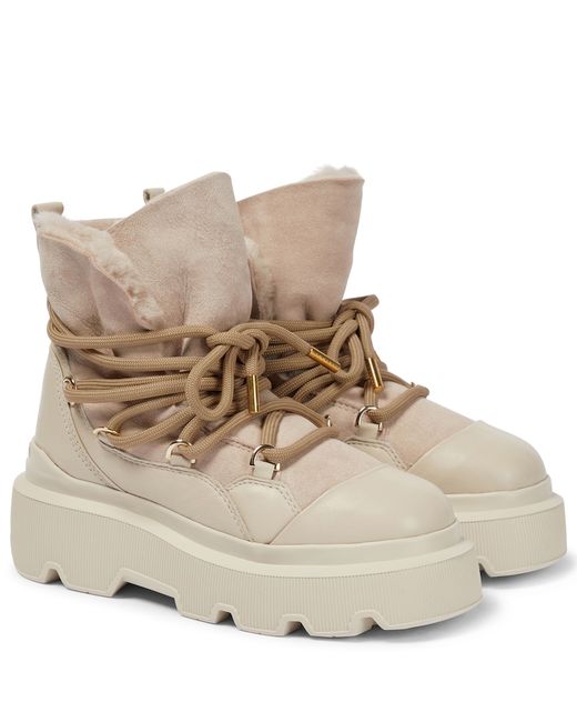 Inuikii Endurance shearling-lined suede boots
