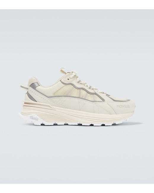 Moncler Lite Runner leather-trimmed sneakers