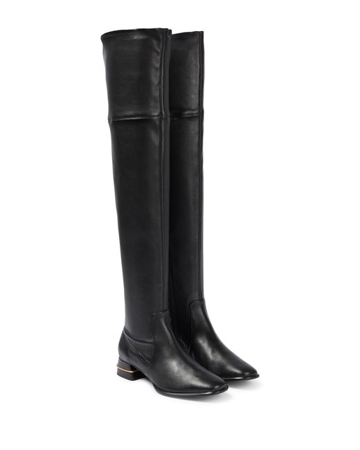 Tory Burch Leather over-the-knee boots