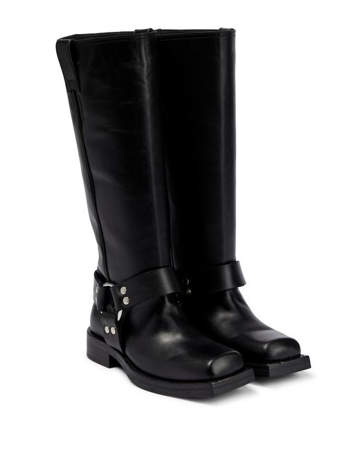 Acne Studios Knee-high leather boots