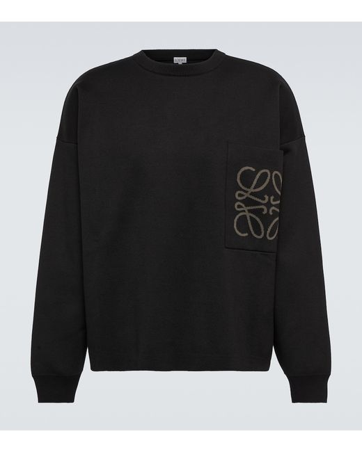 Loewe Anagram cotton-blend sweatshirt
