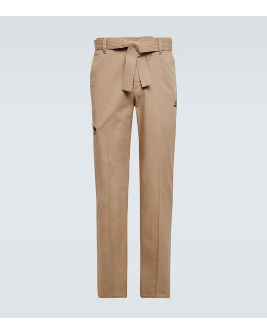 Lanvin Belted cotton pants