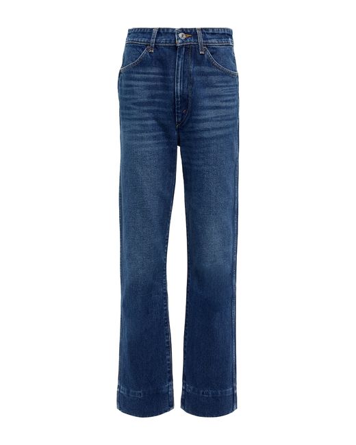 Re/Done 70s high-rise straight jeans
