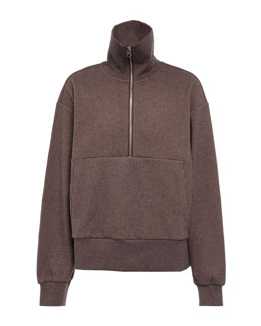 Varley Cyrus half-zip cotton-blend sweatshirt