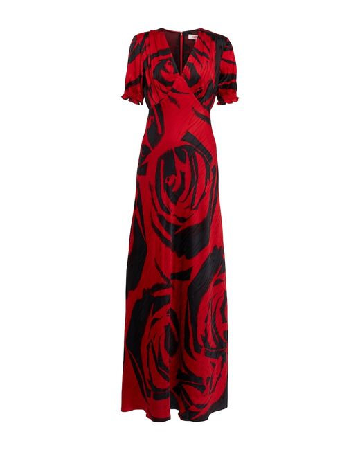 Diane von Furstenberg Walker floral maxi dress