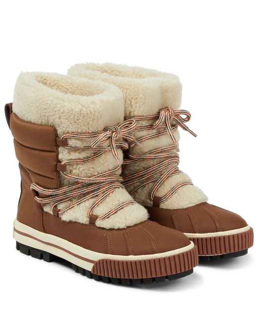 Loro Piana Ben Nevis shearling-lined ankle boots
