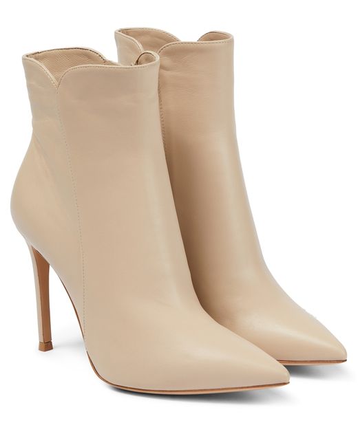 Gianvito Rossi Leather ankle boots