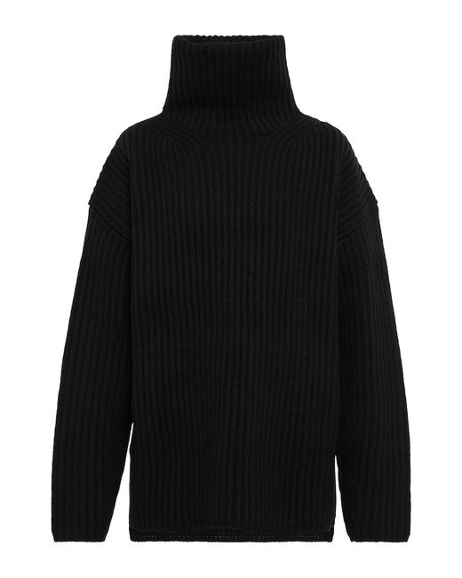 Joseph High-neck ribbed-knit wool sweater