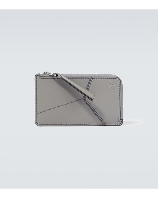 Loewe Puzzle zip-up leather wallet