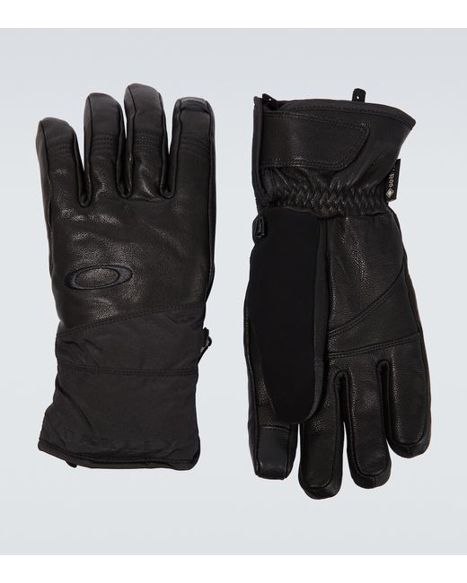 Oakley Ellipse padded leather-paneled gloves