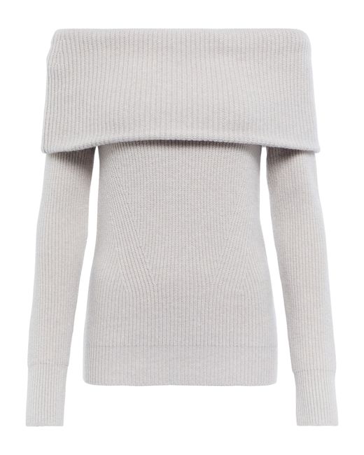 Isabel Marant Off-shoulder wool and cashmere sweater
