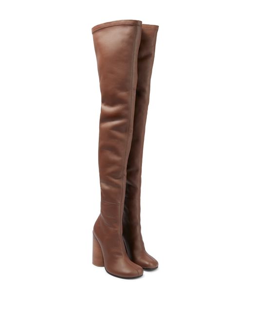 Burberry Leather over-the-knee boots