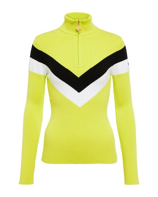 Pucci Ribbed-knit mockneck sweater