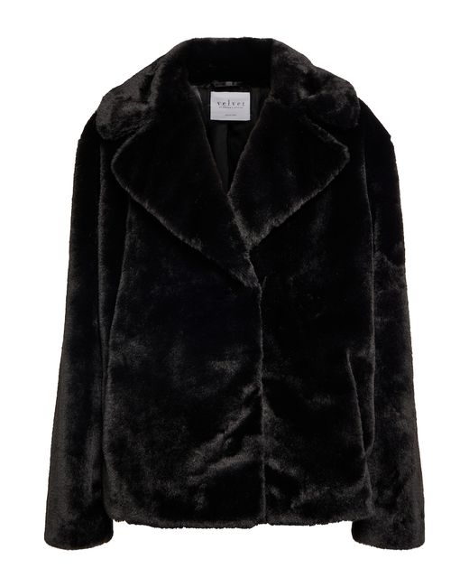 Velvet Raquel faux fur coat