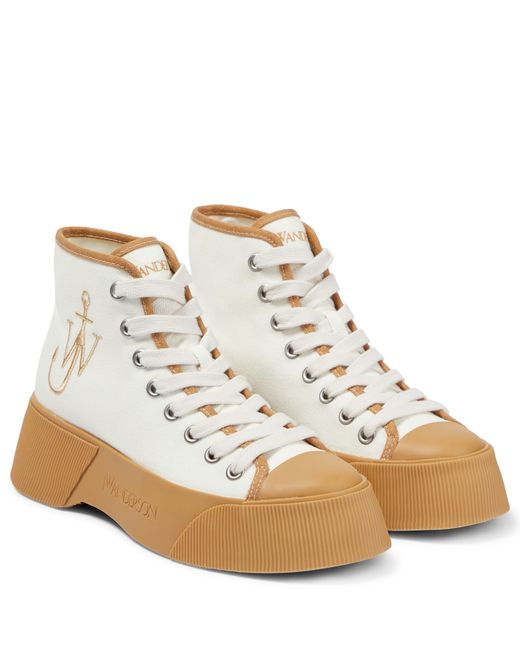 J.W.Anderson Canvas high-top sneakers