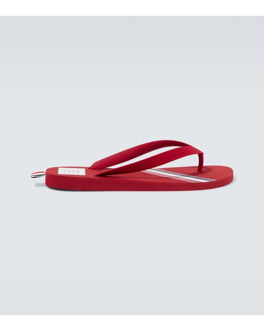 Thom Browne Rubber thong sandals