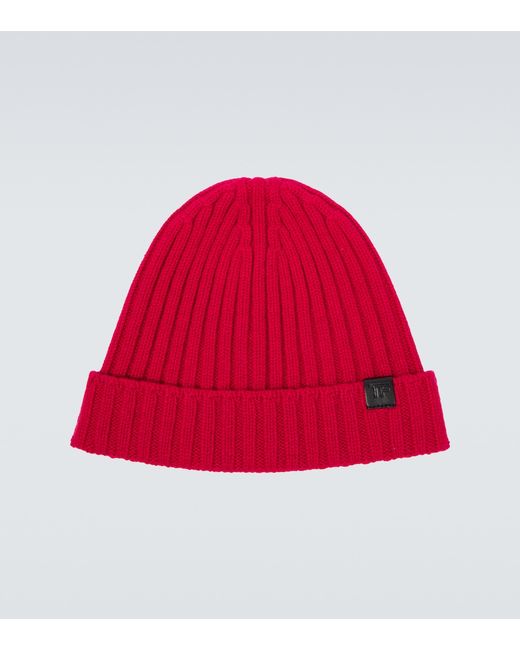 Tom Ford Ribbed-knit cashmere beanie