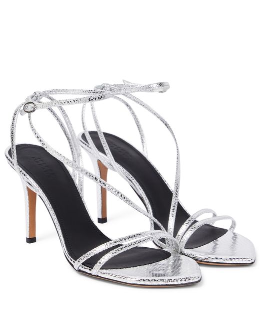 Isabel Marant Metallic leather sandals