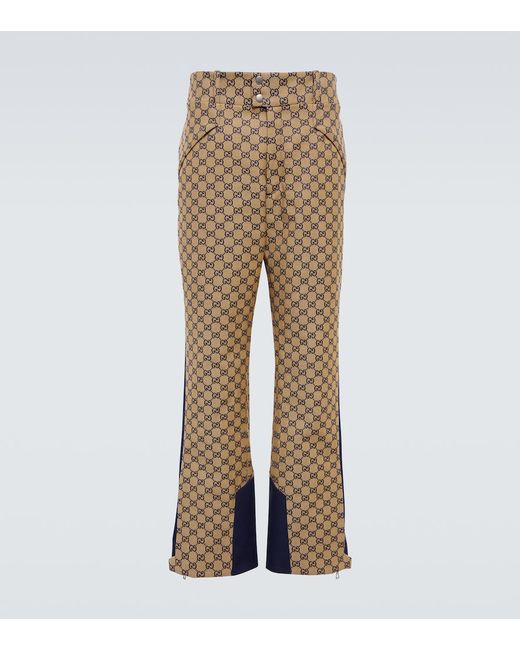 Gucci GG cotton-blend ski pants